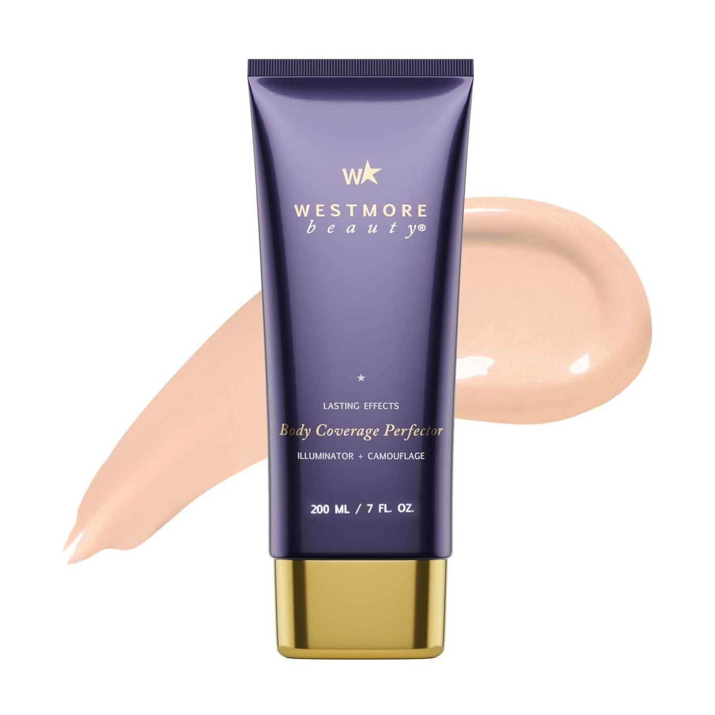 Westmore Beauty Body Coverage Perfector – Waterproof Leg & Body Makeup/Bronzer For Women - Best Tattoo Cover Up Makeup & Tattoo Concealer - 3.5 Oz Natural Radiance