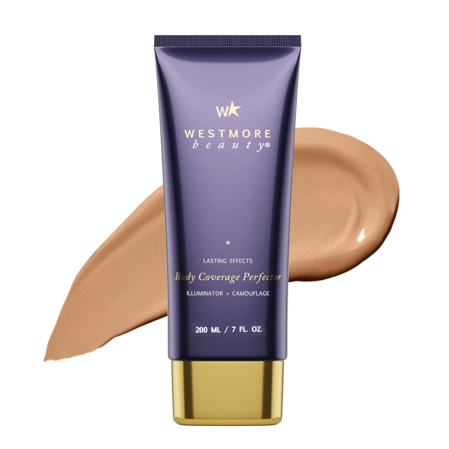 Westmore Beauty Body Coverage Perfector – Waterproof Leg & Body Makeup/Bronzer For Women - Best Tattoo Cover Up Makeup & Tattoo Concealer - 3.5 Oz Natural Radiance