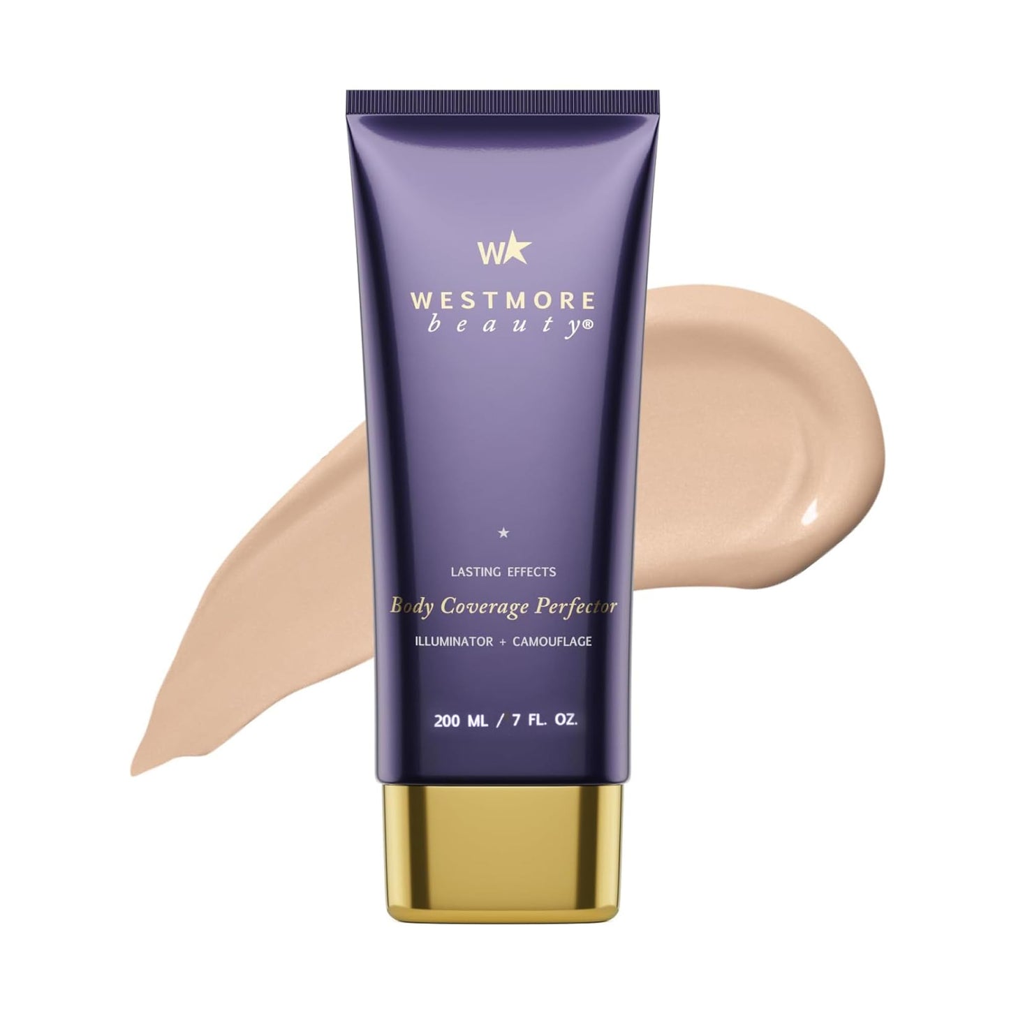 Westmore Beauty Body Coverage Perfector – Waterproof Leg & Body Makeup/Bronzer For Women - Best Tattoo Cover Up Makeup & Tattoo Concealer - 3.5 Oz Natural Radiance