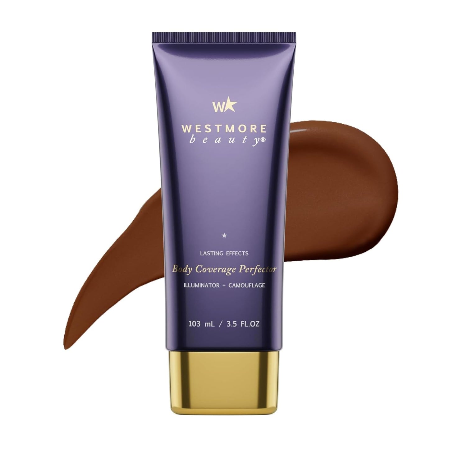 Westmore Beauty Body Coverage Perfector – Waterproof Leg & Body Makeup/Bronzer For Women - Best Tattoo Cover Up Makeup & Tattoo Concealer - 3.5 Oz Natural Radiance