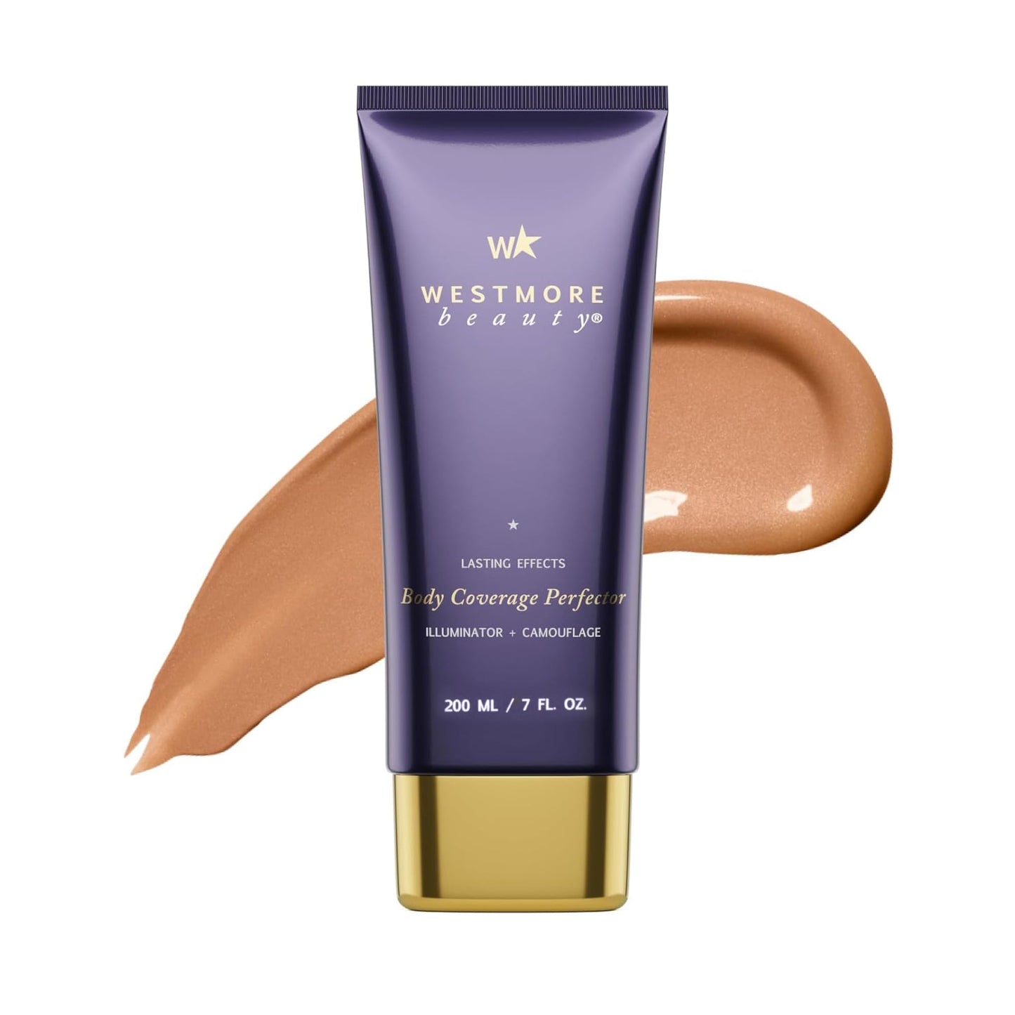 Westmore Beauty Body Coverage Perfector – Waterproof Leg & Body Makeup/Bronzer For Women - Best Tattoo Cover Up Makeup & Tattoo Concealer - 3.5 Oz Natural Radiance