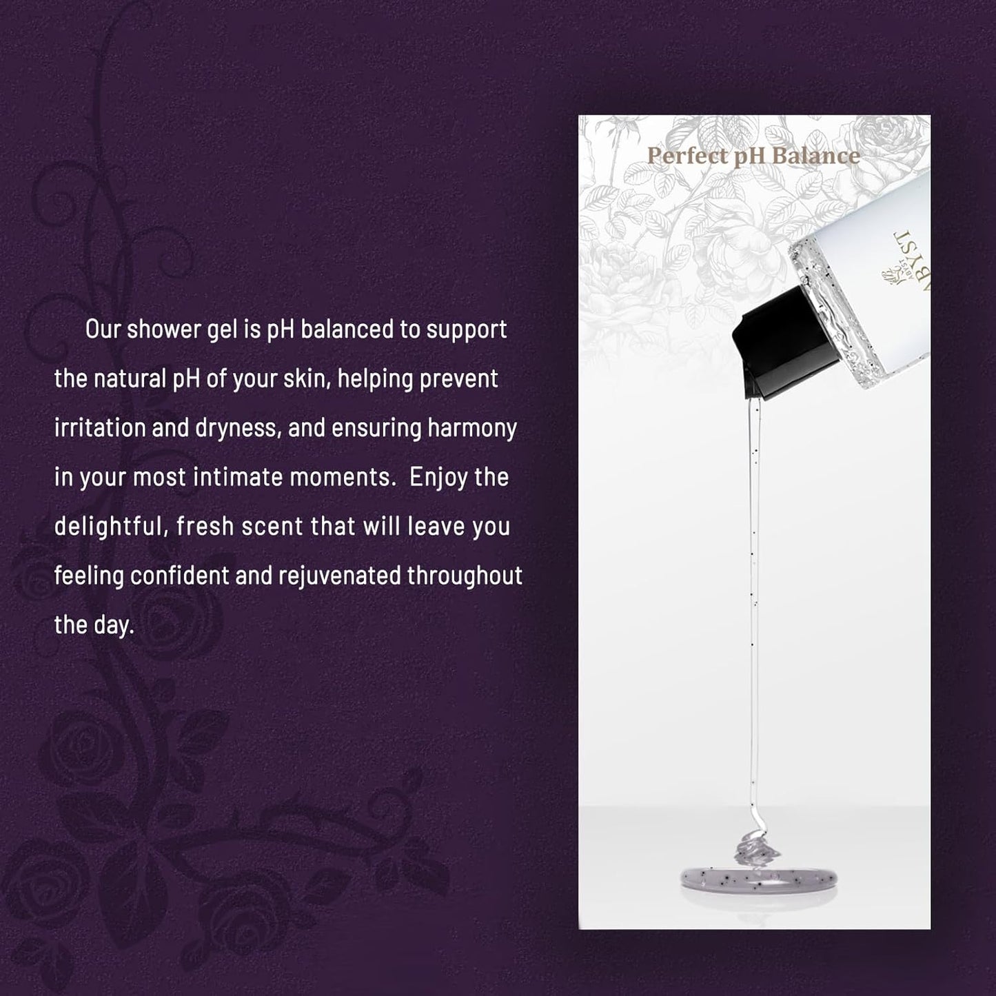 Feminine Wash for Women - pH Balancing Natural Yoni Gel, Gentle & Plant-Based Intimate Care (1)
